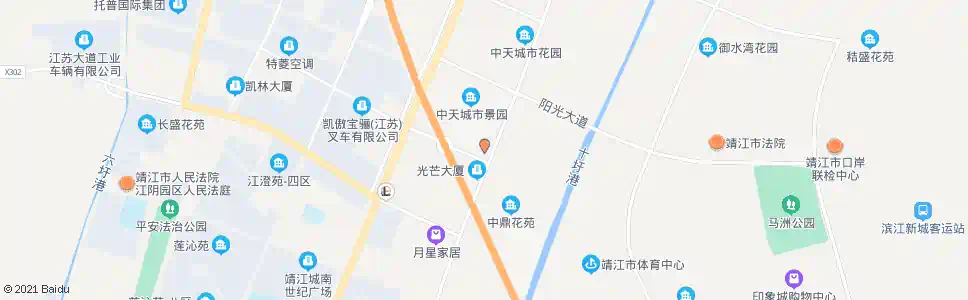 泰州汽运大厦(飞羚传媒)_公交站地图_泰州公交_妙搜公交查询2024