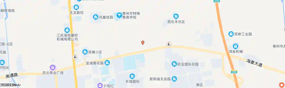 泰州周墩村_公交站地图_泰州公交_妙搜公交查询2024