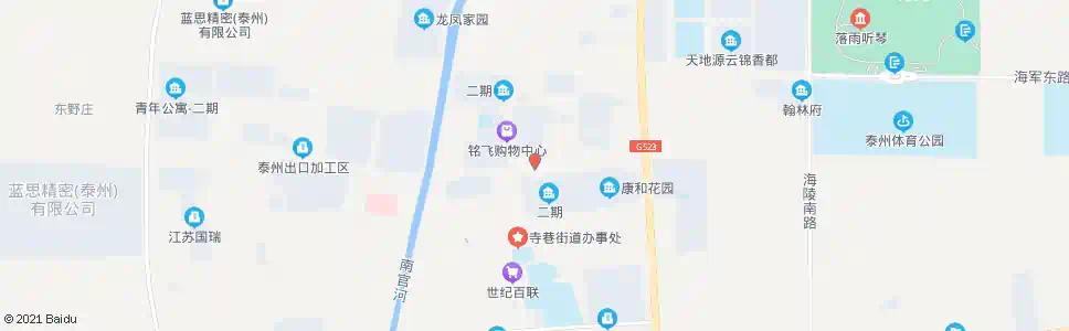 泰州振兴东路_公交站地图_泰州公交_妙搜公交查询2024