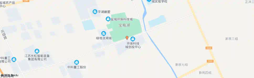 盐城环保会展中心_公交站地图_盐城公交_妙搜公交查询2024