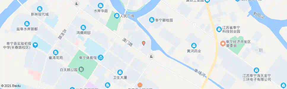 盐城绿洲半岛(金港名门)_公交站地图_盐城公交_妙搜公交查询2024