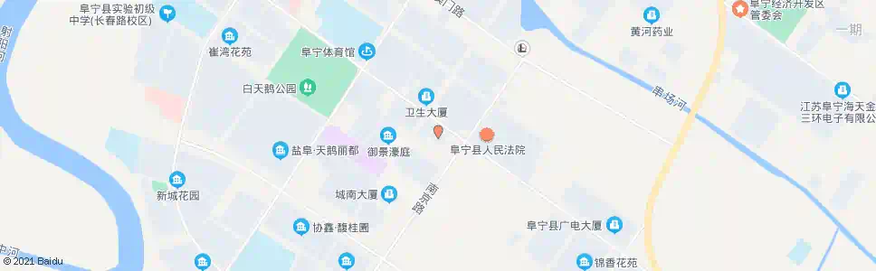 盐城阜宁县政府_公交站地图_盐城公交_妙搜公交查询2024