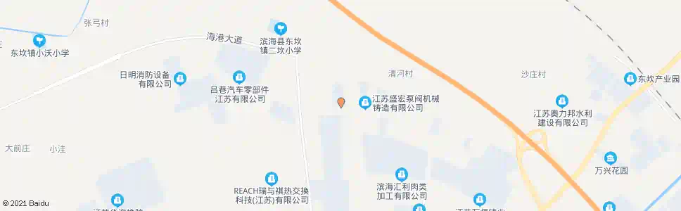 盐城荣威阀门_公交站地图_盐城公交_妙搜公交查询2024