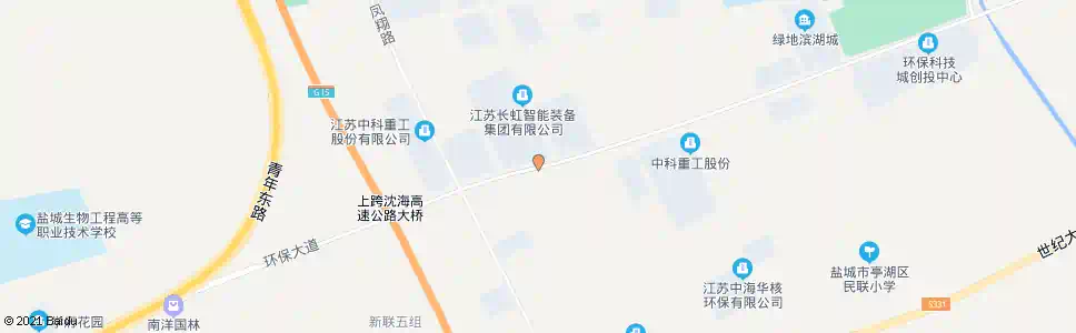 盐城万邦达_公交站地图_盐城公交_妙搜公交查询2024