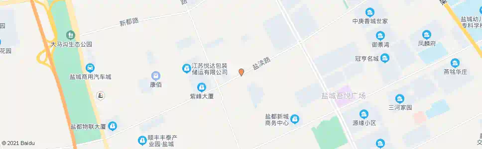 盐城江苏鱼跃公司_公交站地图_盐城公交_妙搜公交查询2024