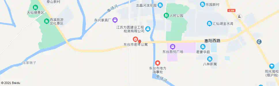 盐城八林小区_公交站地图_盐城公交_妙搜公交查询2024