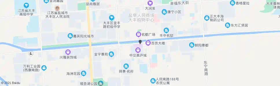 盐城红旗桥_公交站地图_盐城公交_妙搜公交查询2024