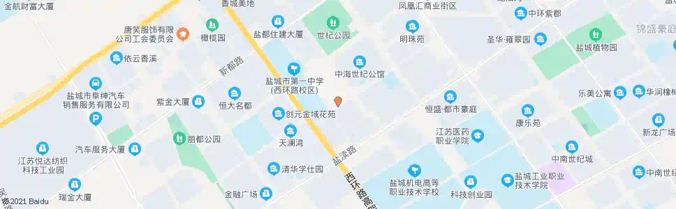 盐城裕新村_公交站地图_盐城公交_妙搜公交查询2024