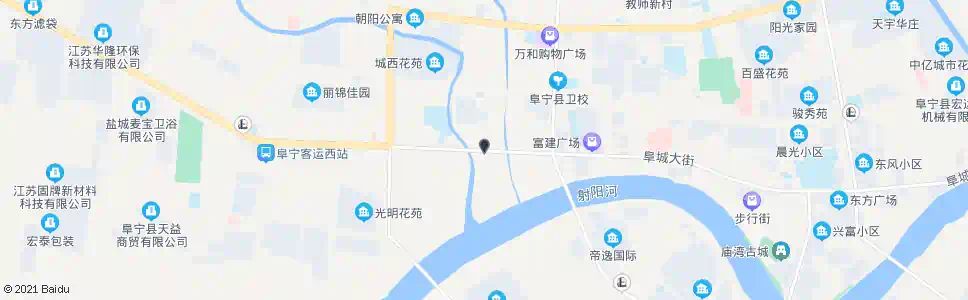 盐城光明路(南)_公交站地图_盐城公交_妙搜公交查询2024