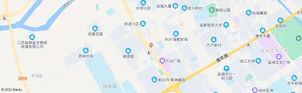 盐城市中心血站_公交站地图_盐城公交_妙搜公交查询2024