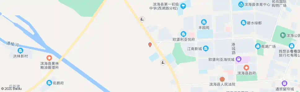 盐城神龙停车场_公交站地图_盐城公交_妙搜公交查询2024