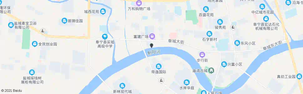 盐城富建新村_公交站地图_盐城公交_妙搜公交查询2024