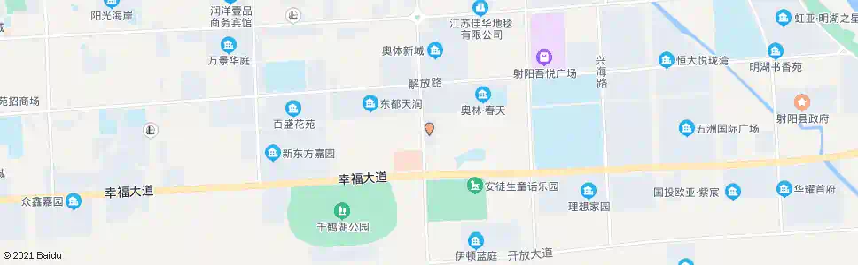 盐城华悦广场_公交站地图_盐城公交_妙搜公交查询2024