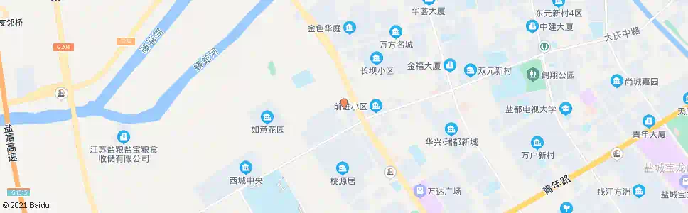 盐城广济医院_公交站地图_盐城公交_妙搜公交查询2024