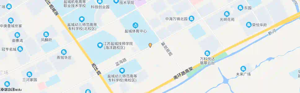 盐城解放路口_公交站地图_盐城公交_妙搜公交查询2024