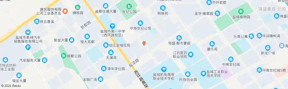 盐城日月路_公交站地图_盐城公交_妙搜公交查询2024