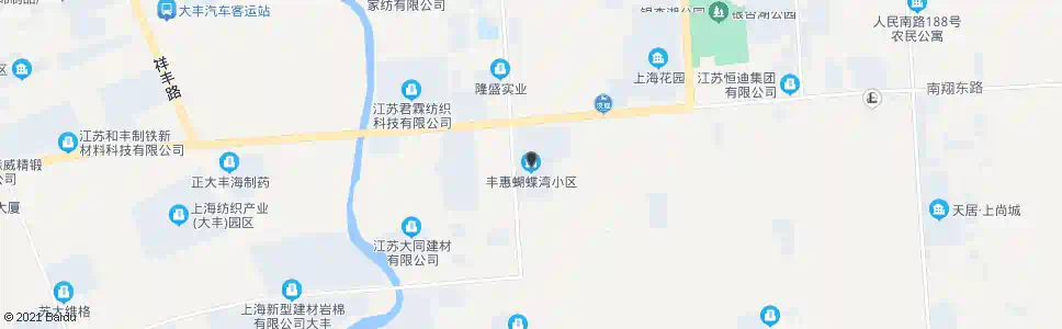 盐城丰惠蝴蝶湾_公交站地图_盐城公交_妙搜公交查询2024