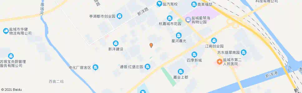 盐城绿城路盐青路口_公交站地图_盐城公交_妙搜公交查询2024