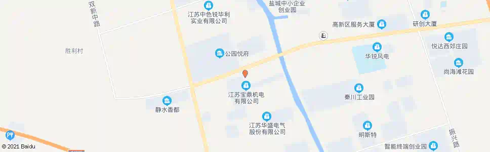 盐城荣华路世纪大道口_公交站地图_盐城公交_妙搜公交查询2024