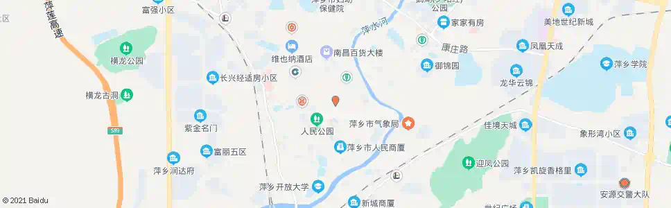 萍乡市三医院_公交站地图_萍乡公交_妙搜公交查询2024