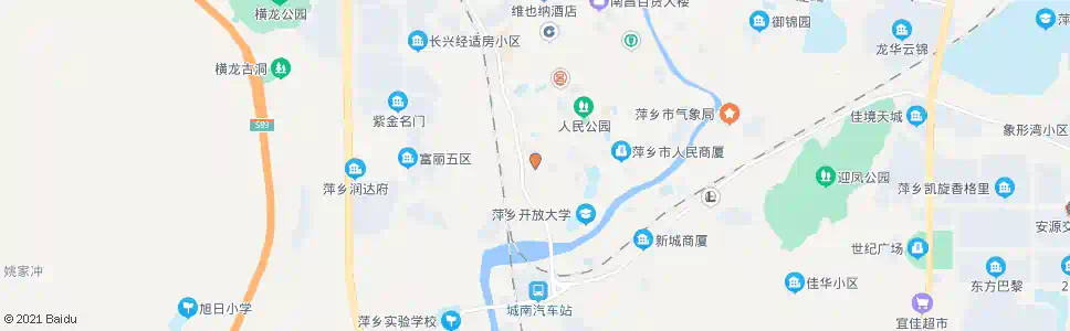 萍乡永昌寺_公交站地图_萍乡公交_妙搜公交查询2024