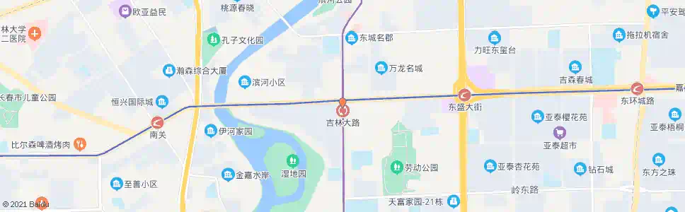 长春吉林大路_公交站地图_长春公交_妙搜公交查询2024