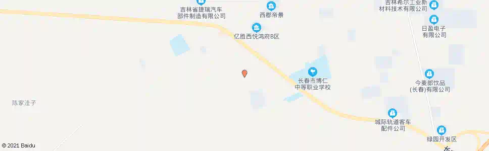 长春岳家大街(检查站)_公交站地图_长春公交_妙搜公交查询2024