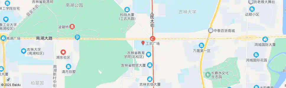 长春朝阳实验中学_公交站地图_长春公交_妙搜公交查询2024