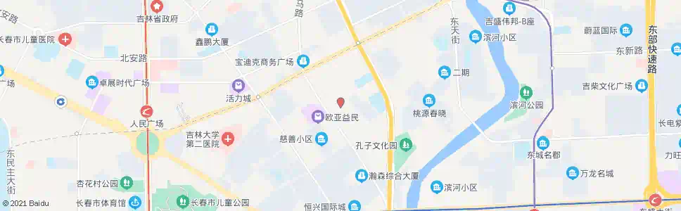 长春东四道街_公交站地图_长春公交_妙搜公交查询2024