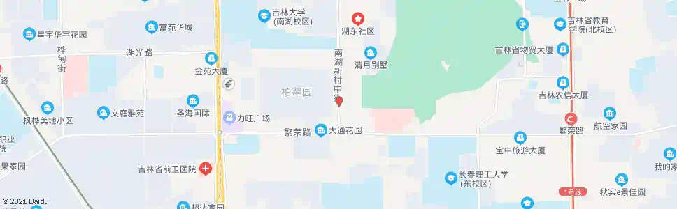 长春南湖新村中街_公交站地图_长春公交_妙搜公交查询2024