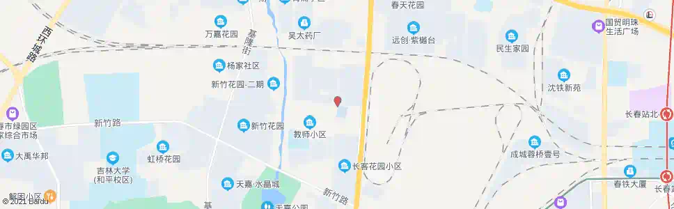 长春青欣一路_公交站地图_长春公交_妙搜公交查询2024