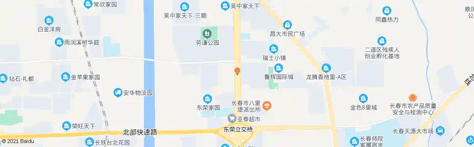 长春农行干校_公交站地图_长春公交_妙搜公交查询2024