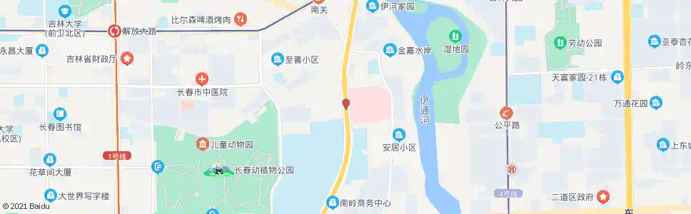 长春体北路_公交站地图_长春公交_妙搜公交查询2024