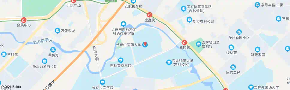 长春中医药大学站_公交站地图_长春公交_妙搜公交查询2024