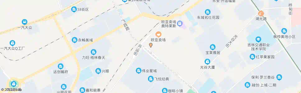 长春欧亚卖场20号门_公交站地图_长春公交_妙搜公交查询2024