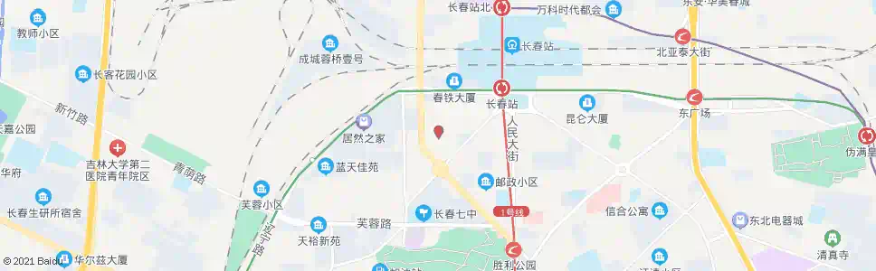 长春市心理医院_公交站地图_长春公交_妙搜公交查询2024