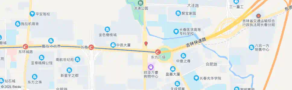 长春洋浦大街(吉林大路)_公交站地图_长春公交_妙搜公交查询2024