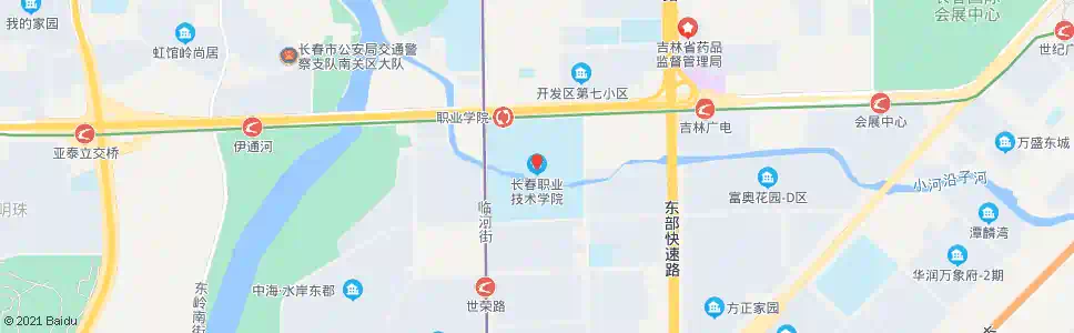 长春长春高新技术职业学校_公交站地图_长春公交_妙搜公交查询2024