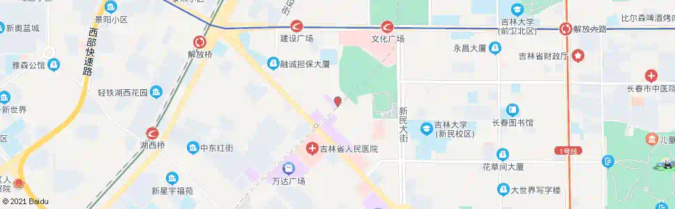 长春红旗街(和光路)_公交站地图_长春公交_妙搜公交查询2024