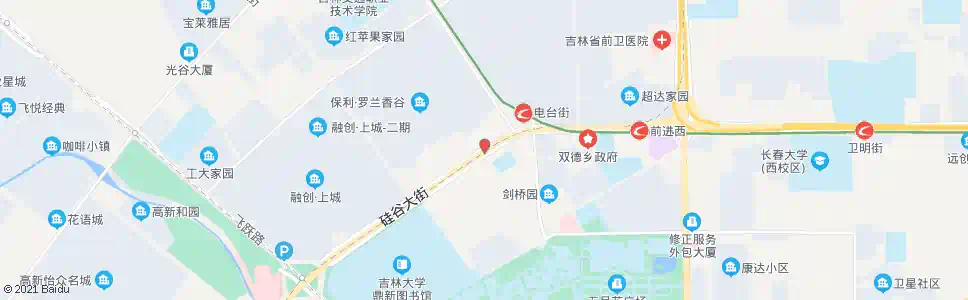 长春硅谷大厦_公交站地图_长春公交_妙搜公交查询2024