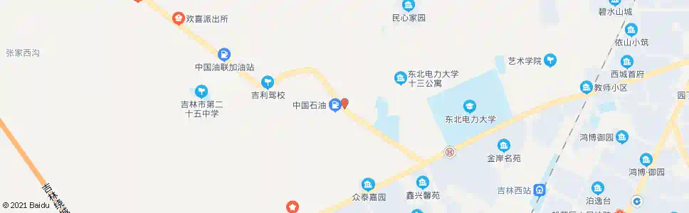 长春汽修厂_公交站地图_长春公交_妙搜公交查询2024