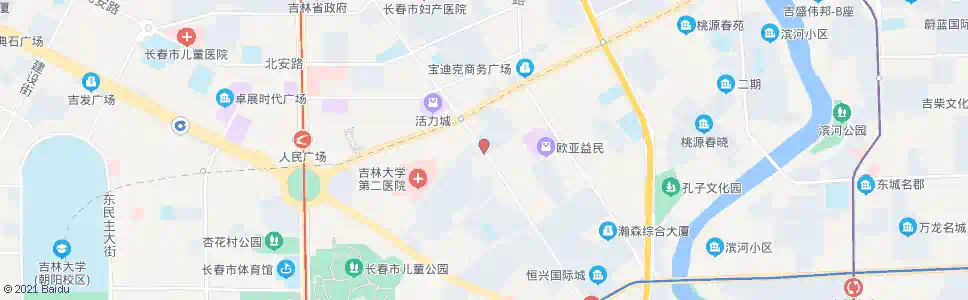 长春平治街_公交站地图_长春公交_妙搜公交查询2024