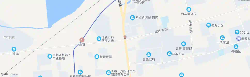 长春西湖大路_公交站地图_长春公交_妙搜公交查询2024