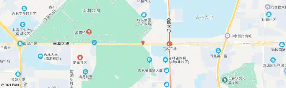 长春南湖大路站_公交站地图_长春公交_妙搜公交查询2024