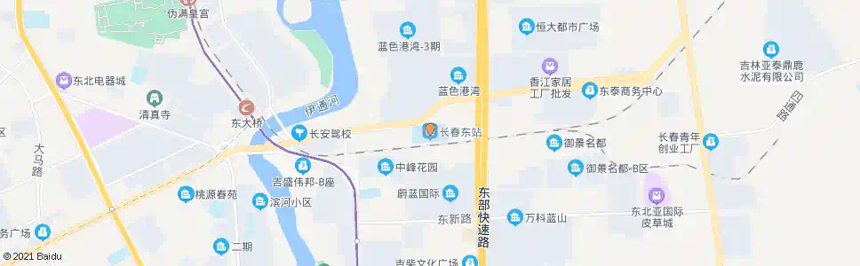 长春东环_公交站地图_长春公交_妙搜公交查询2024