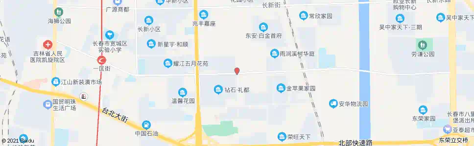 长春一匡街(中岳花园)_公交站地图_长春公交_妙搜公交查询2024