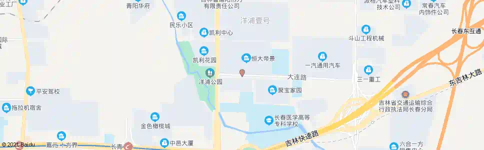 长春经开九区_公交站地图_长春公交_妙搜公交查询2024