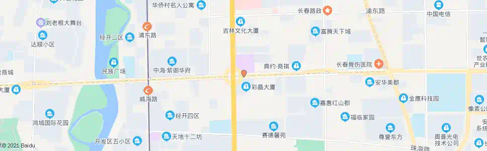 长春赛德广场_公交站地图_长春公交_妙搜公交查询2024