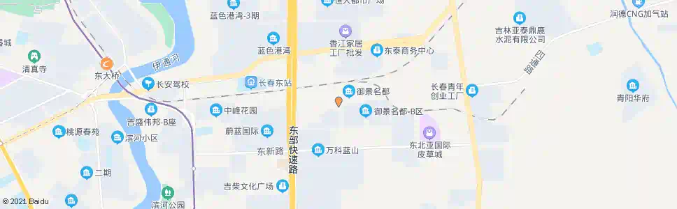 长春四通街_公交站地图_长春公交_妙搜公交查询2024