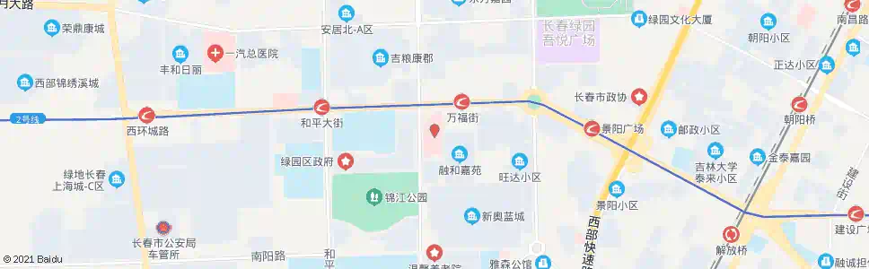 长春肝胆医院_公交站地图_长春公交_妙搜公交查询2024